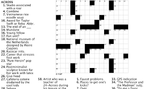 Crossword puzzles can be fun, challenging and educational. Puzzling Art Another Yale Up Art Architecture Themed Crossword Puzzle Yale Rtbooks