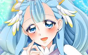 Yakushiji Saaya, manga, Pretty Cure, blue hair, HUGtto Pretty Cure, HD  wallpaper | Peakpx