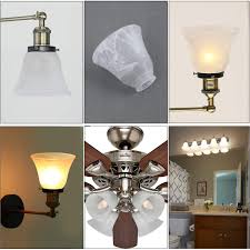 Discover the finest luxury lighting from the world's top designers and brands. Buy Anmire 2 Pack Alabaster Glass Shade Replacement Bell Shaped Replacement Glass Globe Or Cover With 2 1 8 Inch Fitter For Ceiling Fan Light Chandelier Wall Sconce Pendant Light Fixture G0009 Online In Turkey