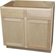 Quality One Trade 36 X 34 1 2 Unfinished Maple Sink Cooktop Base Cabinet With False Drawers Base Cabinets Kraftmaid Cabinets Lake House Kitchen