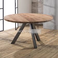 Table A Manger Ronde En Bois Massif Savana Achat Vente Table A Manger Seule Table A Manger Ronde En Bois Cdiscount