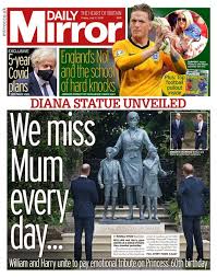 Maybe you would like to learn more about one of these? Daily Mirror 2021 07 02
