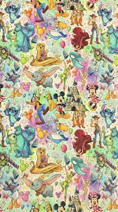 Fondos de pantalla de disney para celular. Disney Disney Kawaii Disney Fondo De Pantalla Disney Collage De Disney