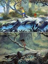 Image result for jungle book hundred acre wood scene