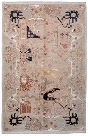 Antik Usak Natural El Dokuma Hali 130x200 Cm 491683 Halilar Kilim Soyut Desen