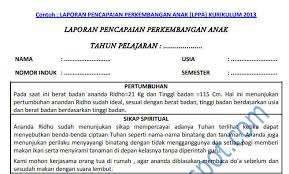 Maybe you would like to learn more about one of these? Cara Penulisan Narasi Raport Paud Kurikulum 2013 Administrasi Paud