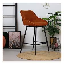 Buy a swivel bar/counter/game chair or stool and get free shipping from home bars usa today! Swivel Corduroy Bar Stool Luna Copper In Chair And Stool Available Furnwise