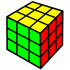 Make sure all faces have the right color, and then hold the cube with the red side facing you and the green side on top. Onlinelabels Clip Art Rubik Cube