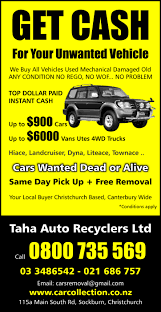 If you are searching for the best location to junk your car, your search is officially over. Cash For Junk Car Christchurch Unwanted Car Van 4wd Bought For Cash