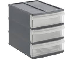 Schubladenbox Systemix Tower S Anthrazit Bei Hornbach Kaufen Schubladenbox Schubladen Aufbewahrungsbox