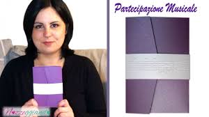 Tante idee da realizzare | artedaparte, il tuo fai da te! Musica Partecipazioni Di Nozze Fai Da Te Tutorial Matrimonio Nozzeggiando Youtube