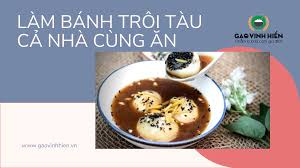 Cách làm vỏ bánh trôi tàu: Banh Troi Tau Sá»§i Din Mon Äƒn Khong Thá»ƒ Thiáº¿u Trong Ngay Ä'oan Vien Gáº¡o Vinh Hiá»ƒn
