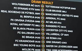 The kickoff times will be announced later. Europa League Round Of 32 Draw Season 2020 2021 Footballtalk Org
