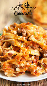 Amish Country Casserole Recipes Amish Recipes Food