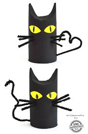 Toilet Roll Cats Halloween Crafting Fun For Kids Halloween Crafts For Kids Halloween Crafts Halloween Kids