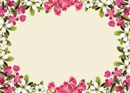 Free Digital Flower Frame Png In Vintage Design Blumenrahmen Freebies Flower Frame Png Flower Frame Digital Flowers