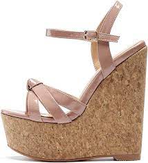 Women's blowfish malibu leelee wedge sandals. Amazon Com Yodeks High Heels Sandals For Women Wedge Wooden Heel Platform Open Toe Ankle Strap Fashion Summer Sandals Platforms Wedges