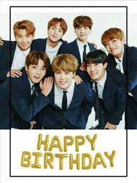 Resultado De Imagem Para Happy Birthday Bts Bts Happy Birthday Bts Birthdays Bts Beautiful