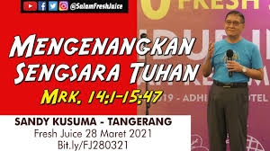 Aku akan menjadikan mereka satu bangsa. Renungan Harian Katolik Minggu 28 Maret 2021 Yesus Mengosongkan Diri Dan Taat Sampai Mati Pos Kupang