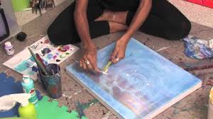 Learn how to splatter paint three ways in acrylic and watercolors. Splatter Paint Techniques Youtube