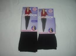 Curvation Microfiber Opaque Trouser Socks Textured Only 3