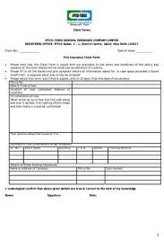 Please send me a proposal for the insurance coverage of the property described below. Download Iffco Tokio Fire Insurance Claim Form Pdf Free Pdf Oiipdf Com