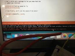 Two arduino attach with my computer running windows8.1. I M Doing Circuit 12 In The Sik Guide With The Code On The Website And I Keep Getting This Error What Is It I Am Using A Macbook Air 2016 And A