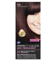 Dark coffee colored strands are just as rich and bold as a cup of joe. Boots Perfect Colour 5 6 Deep Red Brown Hair Dye Semi Permanent 3 50 Union Square Aberdeen Shopping Centre