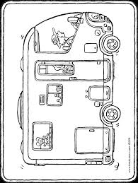 Adult coloring pages are a fun way for kids of all ages to develop creativity, focus, motor skills and color recognition. Camper Van Kiddicolour