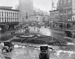 Monument Square 1924 1928 Grand Rapids Michigan Grand Rapids Mi Grand Rapids
