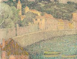 Le Port Saint Jean Cap Ferrat Saint Jean Ferrat Ecole Des Beaux Arts