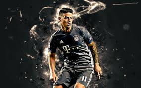 James rodriguez bayern munich wallpapers wallpaper cave. Download Wallpapers James Rodriguez Colombian Footballer Bayern Munich Fc Germany Soccer James Bundesliga Neon Lights For Desktop With Resolution 2880x1800 High Quality Hd Pictures Wallpapers