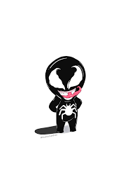 Download Baby Venom Chibi Marvel Marvel Cartoons Marvel Tattoos