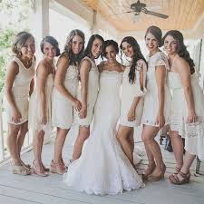 Mismatched Ivory Bridesmaid Dresses Ivory Bridesmaid Dresses Bridesmaid Bridesmaid Dresses
