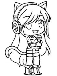 New free coloring pages browse, print & color our latest. Gacha Life Coloring Page Free Printable Coloring Pages For Kids