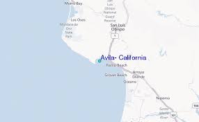 Avila California Tide Station Location Guide