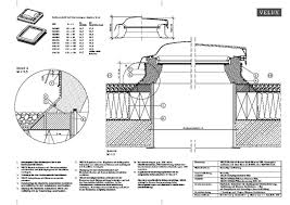 Cad Detail Flachdachfenster Velux Deutschland Heinze De