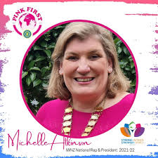 Let me introduce myself, Michelle Atkinson, Inner Wheel member since 2008  as a charter member of the Inner Wheel Club of Aotea, NZ291. To me, life is  about taking opportunities as they