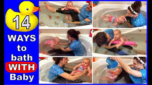 After that, pediatricians recommend no more than three times a week for 10 to 15 minutes at a time. Cobathing How To Bathe With A Newborn Baby 14 Ways To Bath Together Co Bathing Youtube
