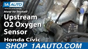 How To Replace O2 Oxygen Sensor 92 00 Honda Civic Youtube