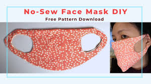 Solid crochet face masks can also stop you from touching your face, which is a significant source of infection. Easy No Sew Face Mask Diy From A T Shirt Interlocking Knit Or Fleece Free Pattern Download Youtube