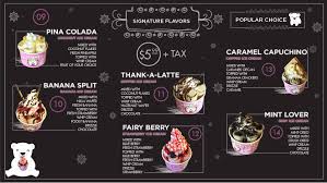 There are so many different flavors and i made sure to take pictures of their menu for the blog so you don't have the same trouble i did lol. Polar Bear Rolled Ice Cream Calallen Corpus Christi Posts Facebook
