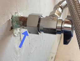 leaky sink valve after replacing valve