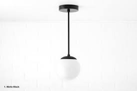 milieu du siecle moderne collier globe light suspension etsy eclairage rustique globes de lumiere interieur moderne