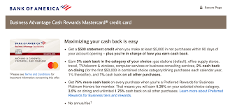 Bank of america high end credit card. Bank Of America Business Cash Rewards 500 Signup Bonus Doctor Of Credit