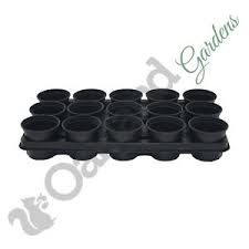 Our plastic plant pots come in two types: 300 X 10 5cm Plant Pots 20 X Carry Trays Combo Plastic Flower Pot Black Ebay
