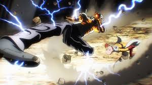 Saitama Vs Genos One Punch Man Wiki Fandom Akankah saitama nanti dapat bertemu dengan lawan yang ia impikan dan bertanding melawannya? saitama vs genos one punch man wiki