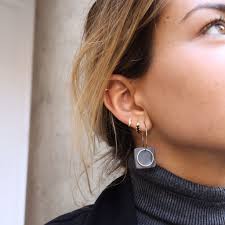 Polymer clay earrings