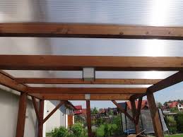Holz Pergola Und Plexiglasdach Patios Terraza Terrazas