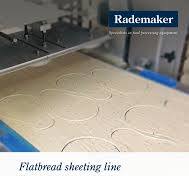 Flatbread sheeting line